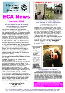 The ECA – A Brief Overview
