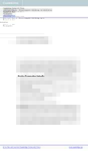 Cambridge University Press9 - Brain-Computer Interfacing: An Introduction Rajesh P.N. Rao Frontmatter More information
