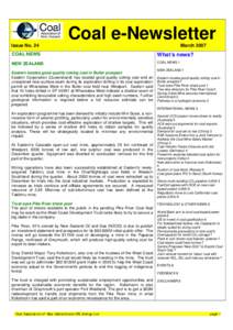 Coal e-Newsletter Issue No. 24 MarchCOAL NEWS