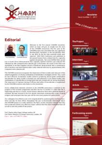 Euproject funded by the European Commission Newsletter Issue number