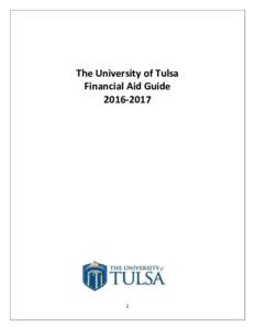 The University of Tulsa Financial Aid Guide