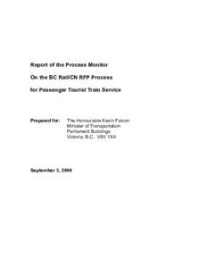 Report of the Process Monitor