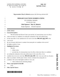 HB0313S02 - House Floor Amendments