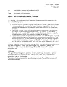 6JSC/ALA/25/CCC	
  response	
   October	
  1,	
  2013	
   page	
  1	
  of	
  1	
     To: