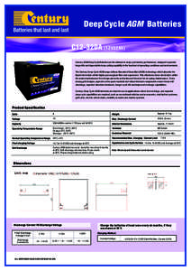C12-32DA Century Deep Cycle AGM Specification Sheet.pdf