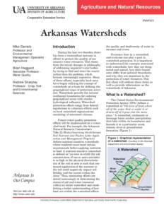 Arkansas Watersheds - FSA-9521