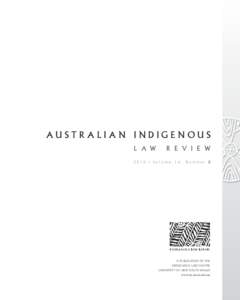 australian indigenous L A W 2010 