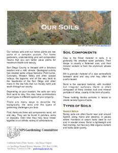 Regolith / Soil / Land management / Sedimentology / Loam / Sand / Silt / Index of soil-related articles / Soil horizon