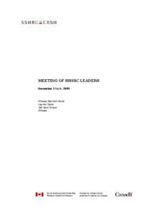 Microsoft Word - Dec 3-4 Leaders meeting report_FinalE.doc