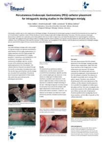 Microsoft Word - Percutaneous Endoscopic Gastrostomy poster.docx