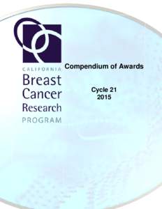 Compendium of Awards  Cycle  1