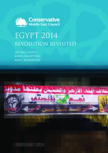 Middle East Council  Egypt 2014 Revolution Revisited Leo Docherty Kwasi Kwarteng