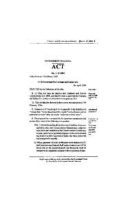 Customs and Excise (Amendment) [No. 3 ofGOVERNMENT OF ZAMBIA ACT No. 3 of 2004