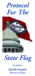 Protocol For The State Flag Provided by
