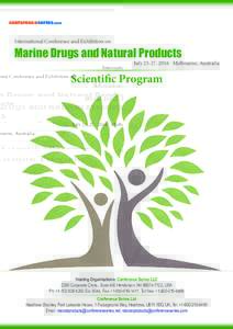 conferenceseries.com  International Conference and Exhibition on Marine Drugs and Natural Products