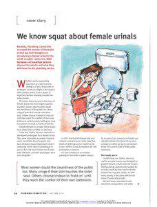 cover story  We know squat about female urinals