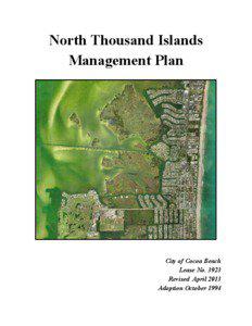 North Thousand Islands Management Plan
