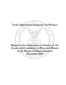 Trade Adjustment Assistance for Workers