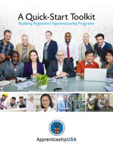 A Quick-Start Toolkit Building Registered Apprenticeship Programs