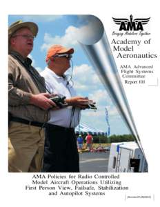 Academy of Model Aeronautics AMA Advanced Flight Systems Committee