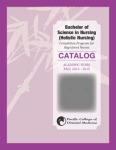 Bachelor of Science in Nursing (Holistic Nursing) Completion Program for Registered Nurses