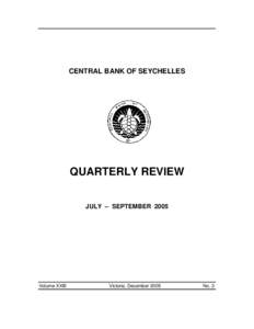 Microsoft Word - Highlights of the Seychelles Economy Q3 2005.doc