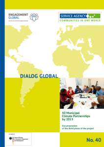 DIALOG GLOBAL  50 Municipal Climate Partnerships by 2015 Documentation