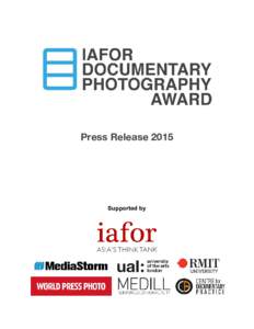    Press Release 2015 Supported by