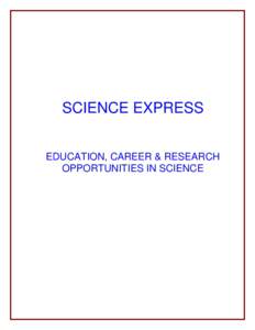 Microsoft Word - Education & Careers in Science.doc