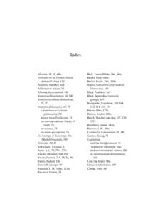 Index  Abrams, M. H., 68n. Addresses to the German Nation (Johann Fichte), 113 Adorno, Theodor, 164