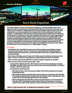 Cerro Verde Expansion Fact Sheet.indd
