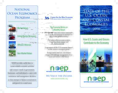 National Ocean Economics Program Market Values Living Marine Resources Offshore Minerals