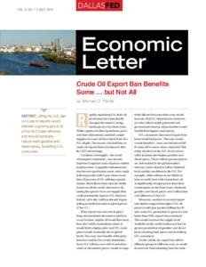 EL No[removed]; Plante; Economic Letter, Michael Plante