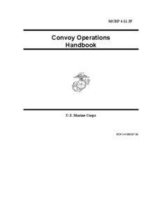 MCRP 4-11.3F  Convoy Operations