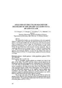 ANALYSIS OF THE COLOR-MAGNITUDE DIAGRAMS OF THE DWARF GALAXIES UGCA 105 AND UGCA 86