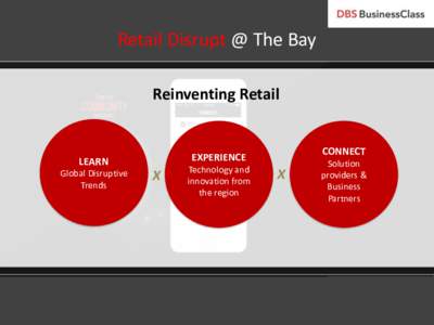 Retail Disrupt @ The Bay Reinventing Retail LEARN Global Disruptive Trends