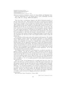 BULLETIN (New Series) OF THE AMERICAN MATHEMATICAL SOCIETY Volume 38, Number 2, Pages 267–272