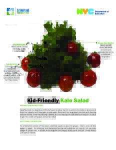 1lb FRESH KALE Wash, pull or cut out stems & cut into small pieces  THE DRESSING