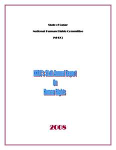 State of Qatar National Human Rights Committee (NHRC) 2008