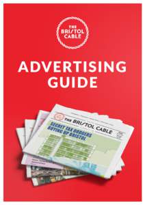 the BRISTOL CABLE  |  ADVERTISING GUIDE	  ADVERTISING GUIDE  Gay Darke