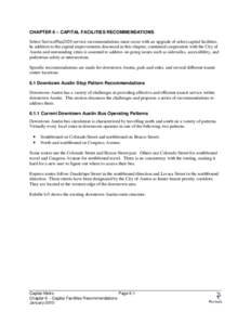Chapter 6 - Capital Facilities Recommendations