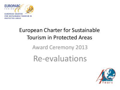 European Charter for Sustainable Tourism in Protected Areas
