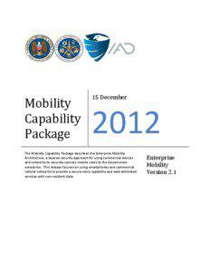 Mobility Capability Package