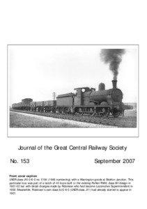 Journal of the Great Central Railway Society No. 153