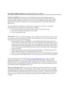 Microsoft Word - Water Purification info for pre-departure packets-1