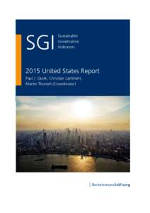 SGI  Sustainable Governance Indicators