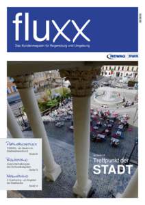 fluXX Das Kundenmagazin für Regensburg und Umgebung  Partnerschaftlich