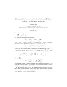 Complexification / Symplectic vector space / Vector space / Linear map / Basis / Tensor product / Linear complex structure / Spinor / Algebra / Mathematics / Linear algebra