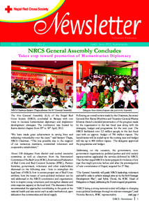 Nepal Red Cross Society  A Quarterly Publication Vol. 12