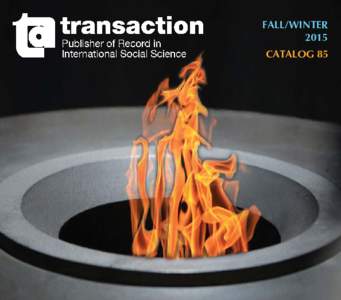 FALL/WINTER 2015 CATALOG 85 transaction